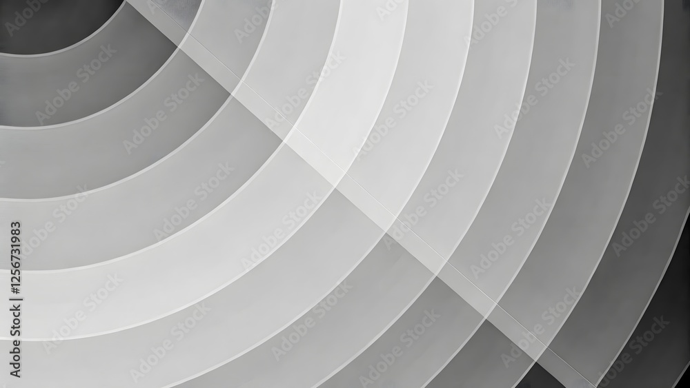 Obraz premium Monochrome abstract geometric patterns with subtle