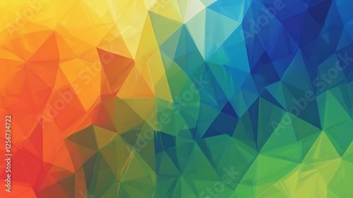 Colorful abstract geometric background