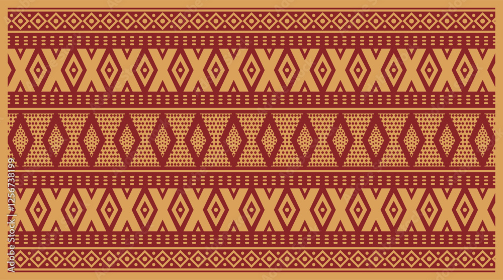 Batik Pattern Vector Design Template Batik Pattern Vector Design Template