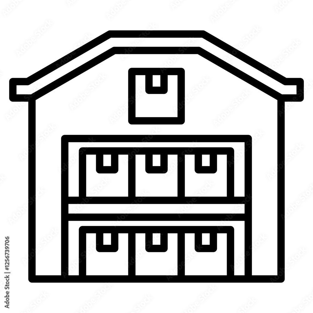 Warehouse Storage icon