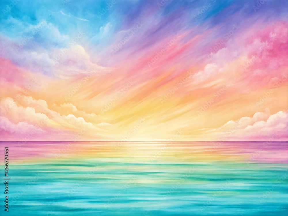 Obraz premium sunset over the sea