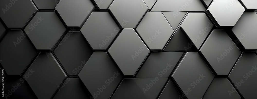 Dark Hexagon Pattern Background Dark Hexagon Pattern Background