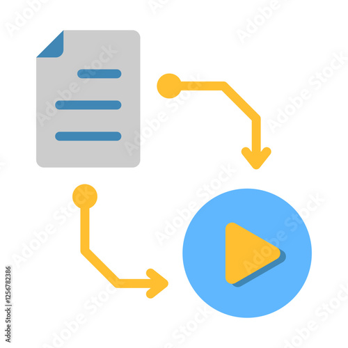 Text To Video Ai Icon
