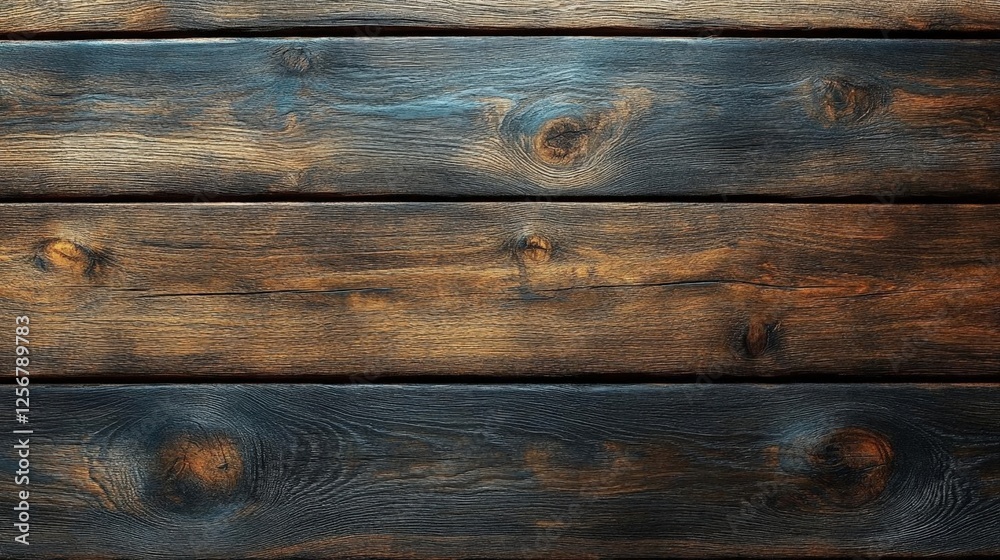 Fototapeta premium Aged Wooden Planks Texture Background