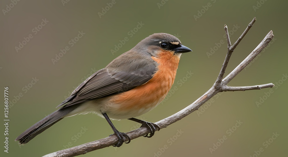 robin on a branch robin on a branch