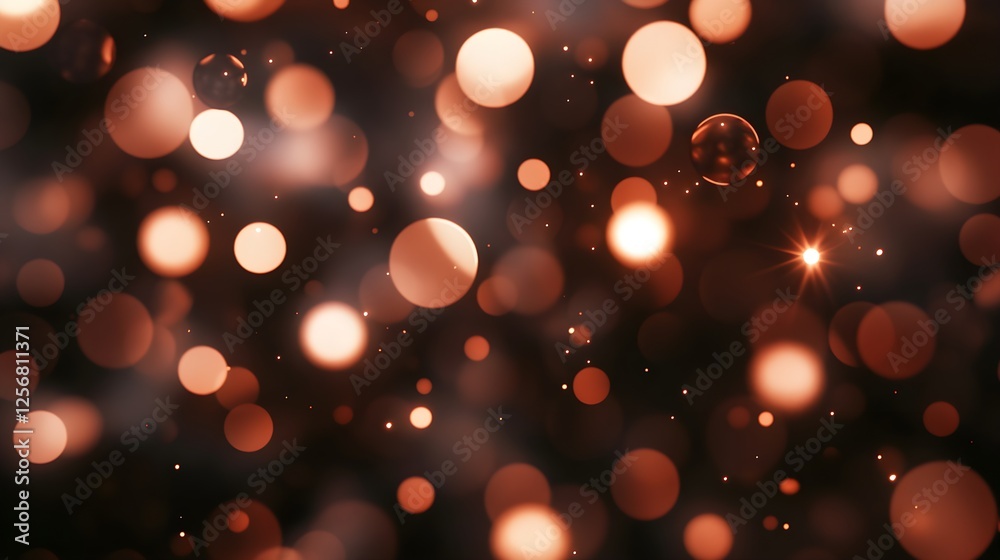 Softly Glowing Bubbles in a Dreamy and Delicate Atmosphere Softly Glowing Bubbles in a Dreamy and Delicate Atmosphere