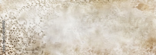Elegant Vintage Texture With Lace Overlay. Soft And Classic Background For Design Projects.