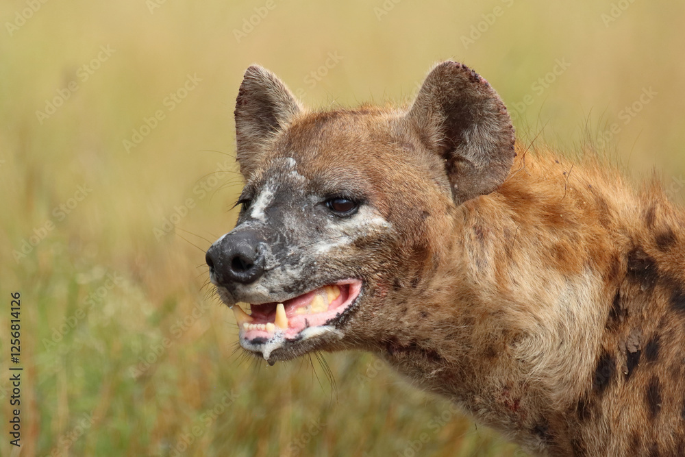 Tüpfelhyäne / Spotted hyaena / Crocuta crocuta.. Tüpfelhyäne / Spotted hyaena / Crocuta crocuta..