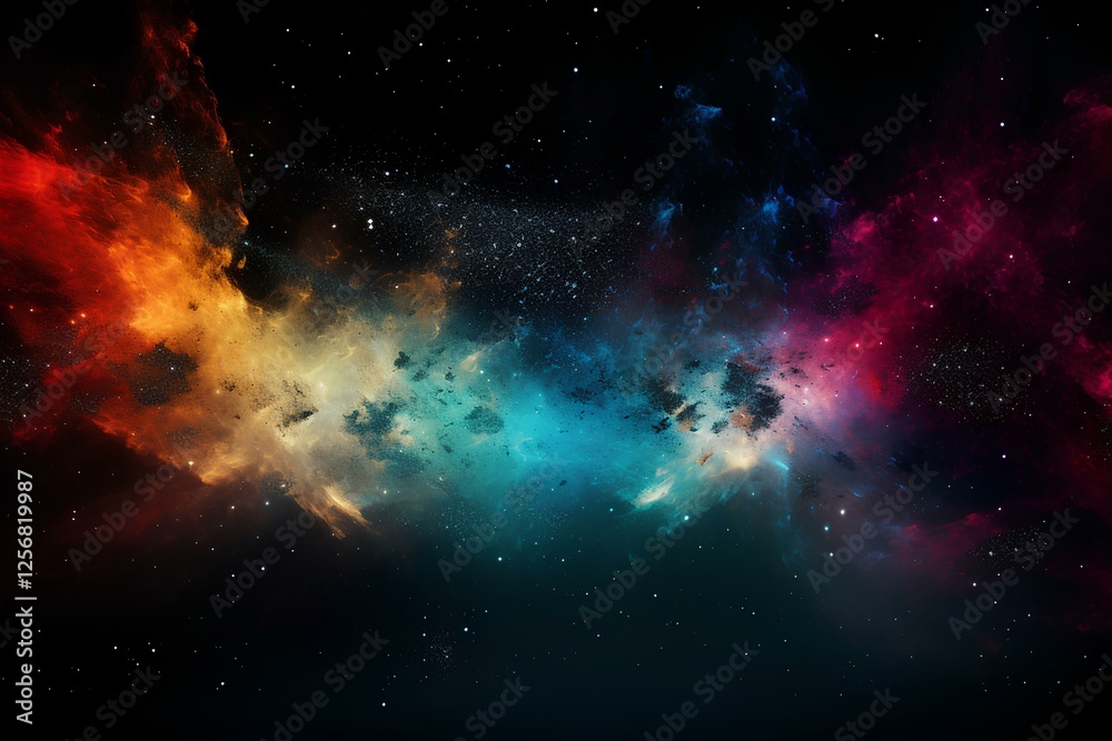 Fototapeta premium deep space background