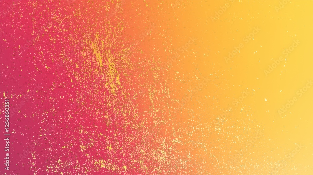 Fototapeta premium A vibrant gradient background featuring shades of pink and yellow, creating a warm and energetic visual effect.