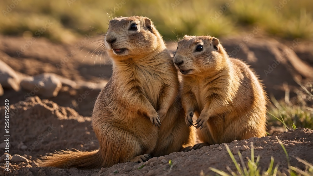 Sunny Play dates: Utah Prairie Dogs Reveling in Their Habitat Sunny Play dates: Utah Prairie Dogs Reveling in Their Habitat