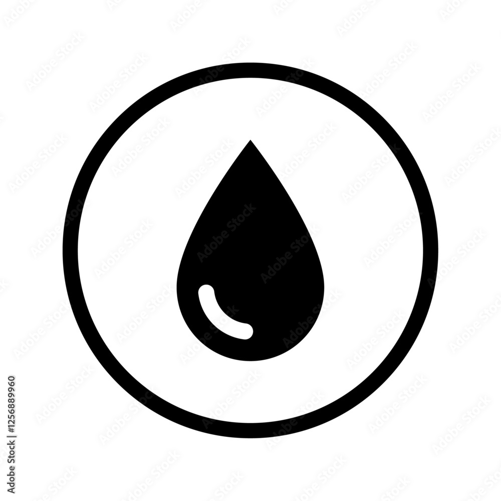 Water drop icon Water drop icon