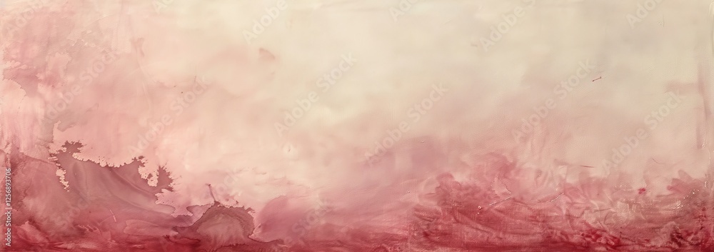 Obraz premium Abstract Acrylic Painting With Shades Of Pink And White. Suitable For Backgrounds, Textures Or Patterns.