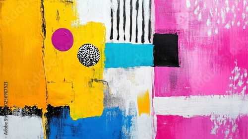 Vibrant Abstract Art Piece