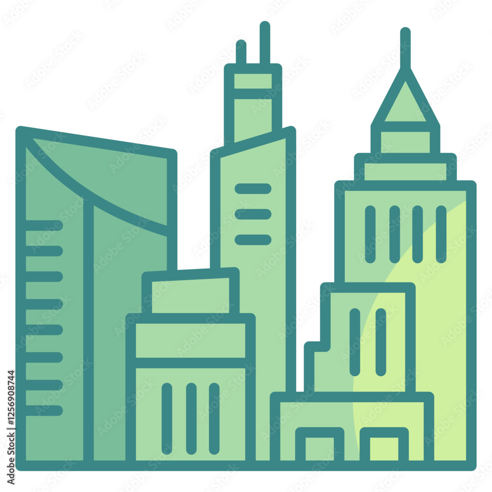 Cityscape Icon Element For Design Cityscape Icon Element For Design