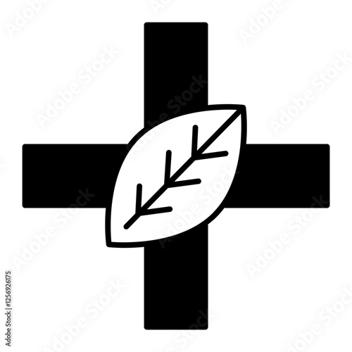 Alternative Medicine black icon