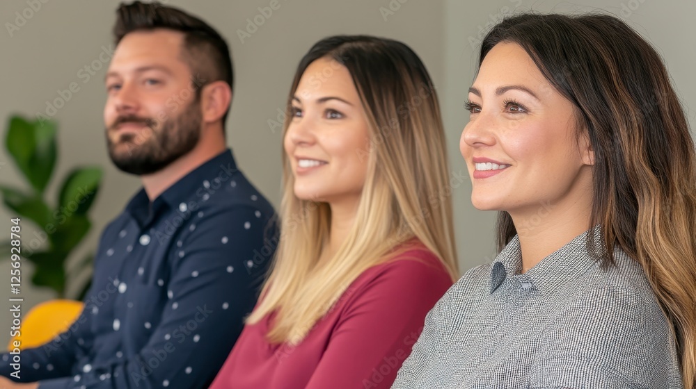 Diverse Team Meeting Focus