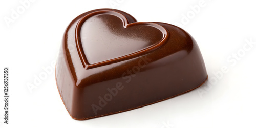 heart-shaped chocolate
