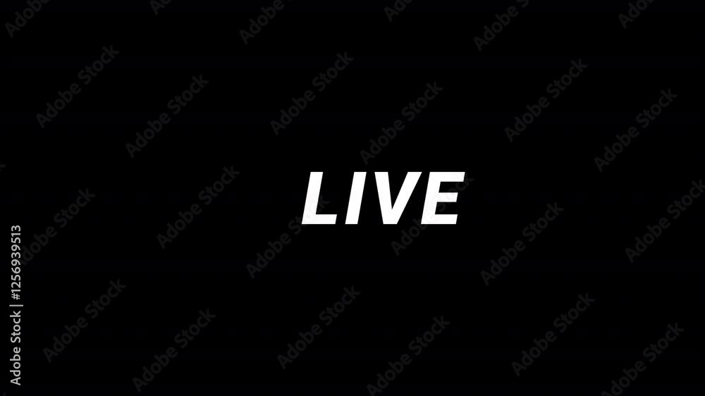 4k simple live streaming icon animation with transparent background, Animated red button live streaming broadcast with alpha channel 4k simple live streaming icon animation with transparent background, Animated red button live streaming broadcast with alpha channel