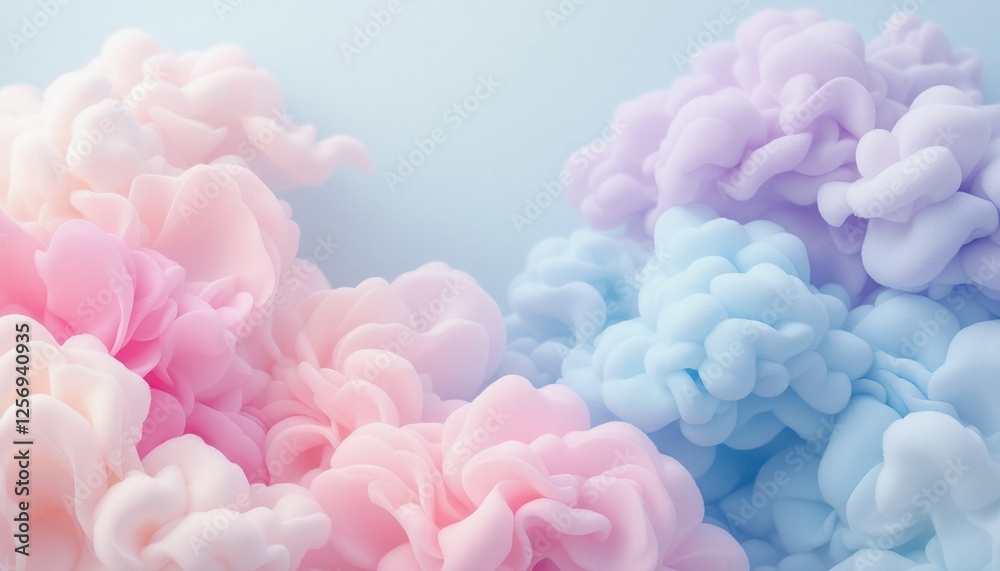 Obraz premium Artistic Abstracts in Pastel Colors, Elegant and Modern Background Design