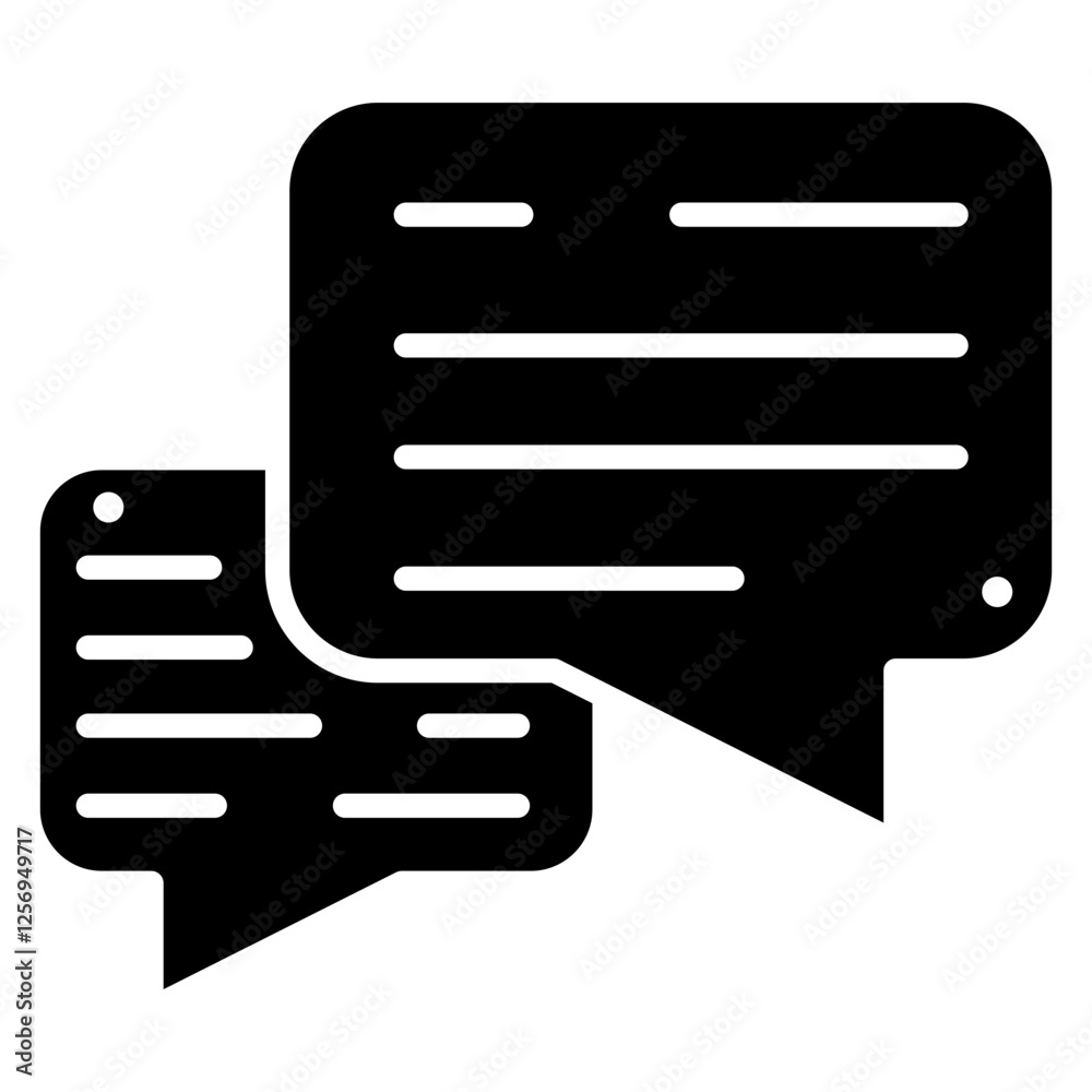 Messages Icon Element For Design Messages Icon Element For Design