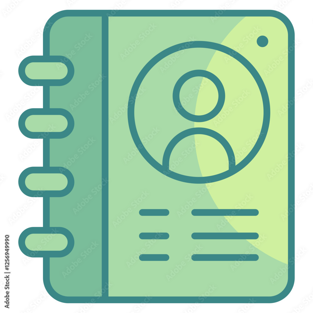 Contacts Icon Element For Design Contacts Icon Element For Design
