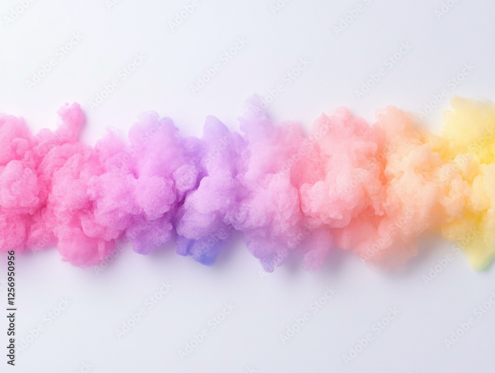 Fototapeta premium Colorful Clouds Gradient Background Texture