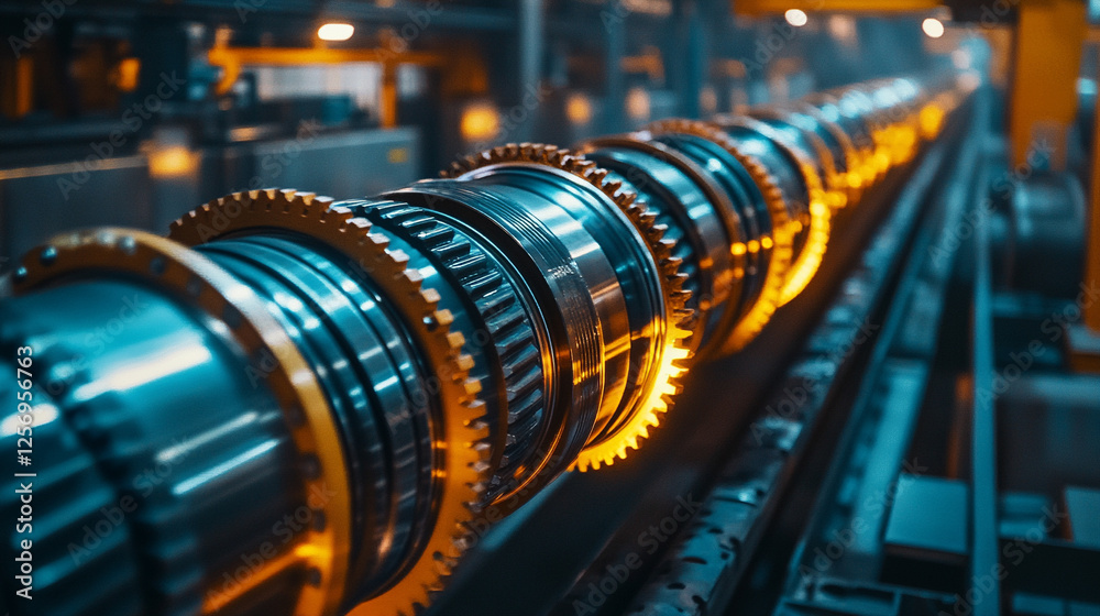 A dynamic close-up of industrial gears in motion, symbolizing the precision and complexity of mechanical engineering applications with a modern, bright tone and empty space for caption.
A dynamic close-up of industrial gears in motion, symbolizing the precision and complexity of mechanical engineering applications with a modern, bright tone and empty space for caption.