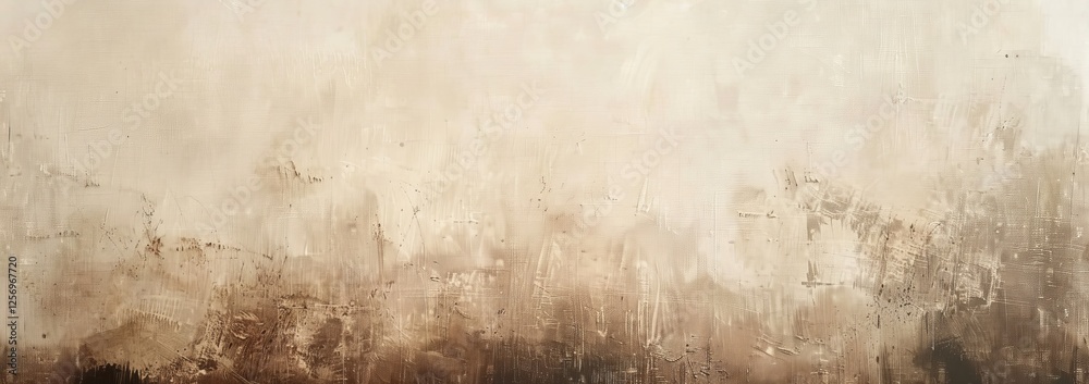 Obraz premium Abstract Beige And Brown Texture For Backgrounds, Canvas-Like Texture. Neutral Tones, Versatile For Design And Photo Overlays.