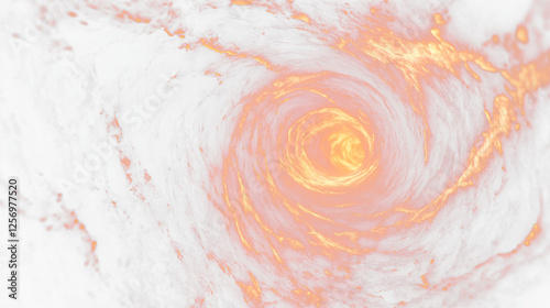 a black hole in the center of a black hole