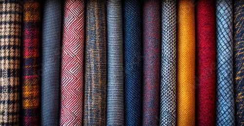 colorful fabrics for sale at market