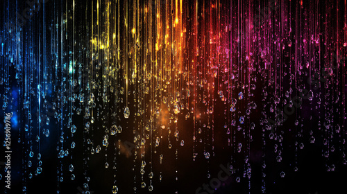 colorful rain wallpapers wallpapers photo