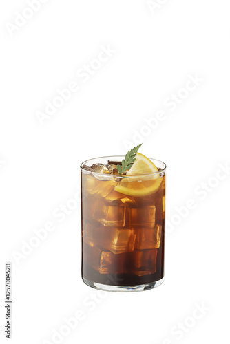 복숭아 아이스티, peach ice tea