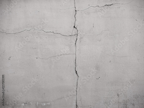 Cracked Concrete Wall Texture – High-Resolution Grunge Background