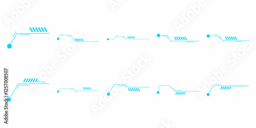 Scifi Futuristic Border