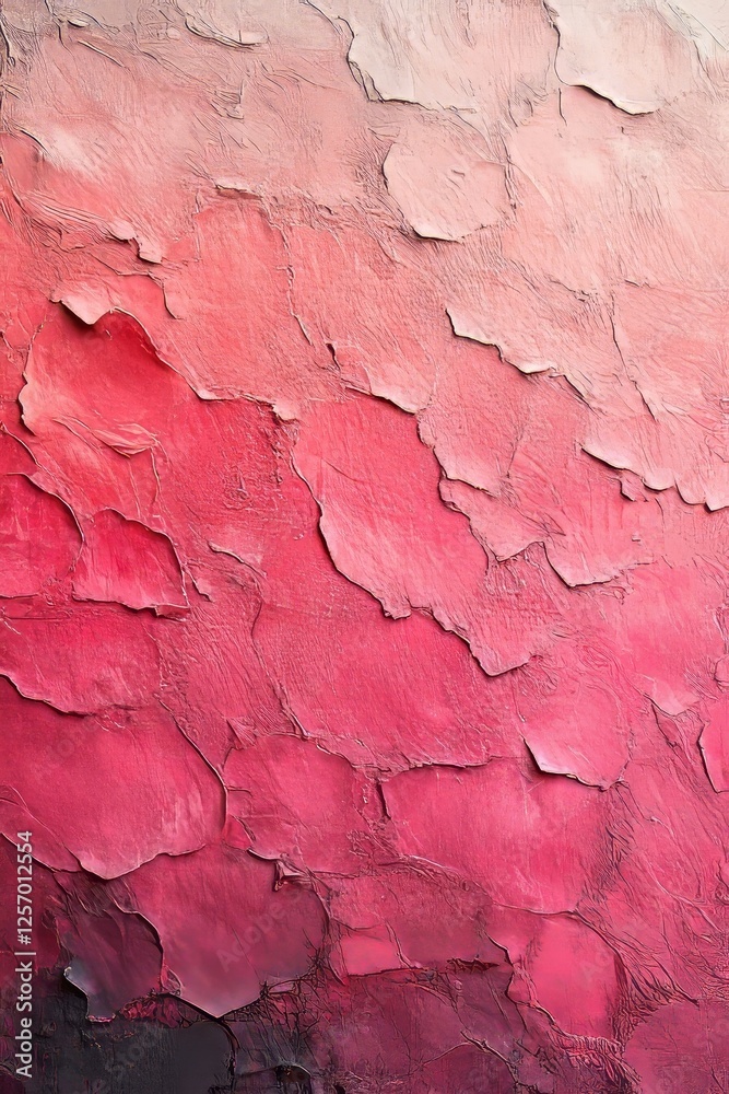 Naklejka premium Soft Coral Gradient with a Grainy Texture, Generative AI