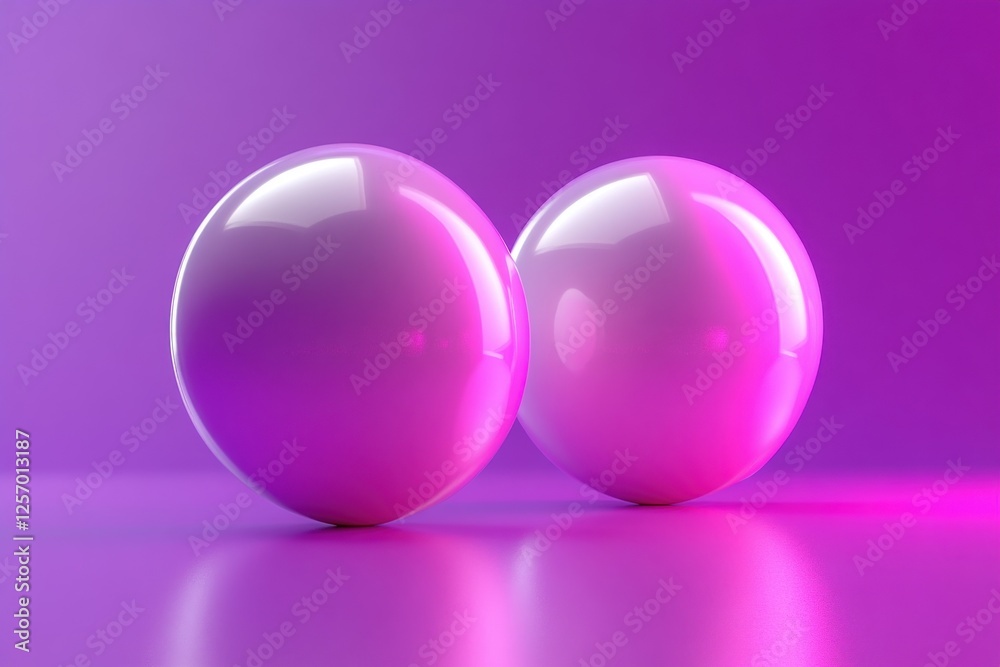 Minimalist 3D Speech Bubbles on Purple Background for Social Media and Graphic Design Minimalist 3D Speech Bubbles on Purple Background for Social Media and Graphic Design