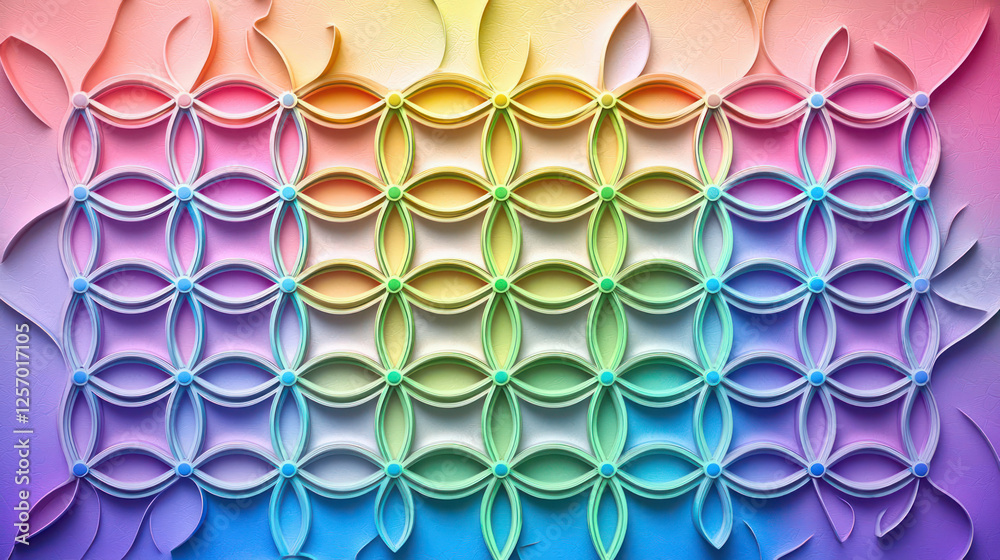 Abstract Colorful Geometric Pattern Design Abstract Colorful Geometric Pattern Design