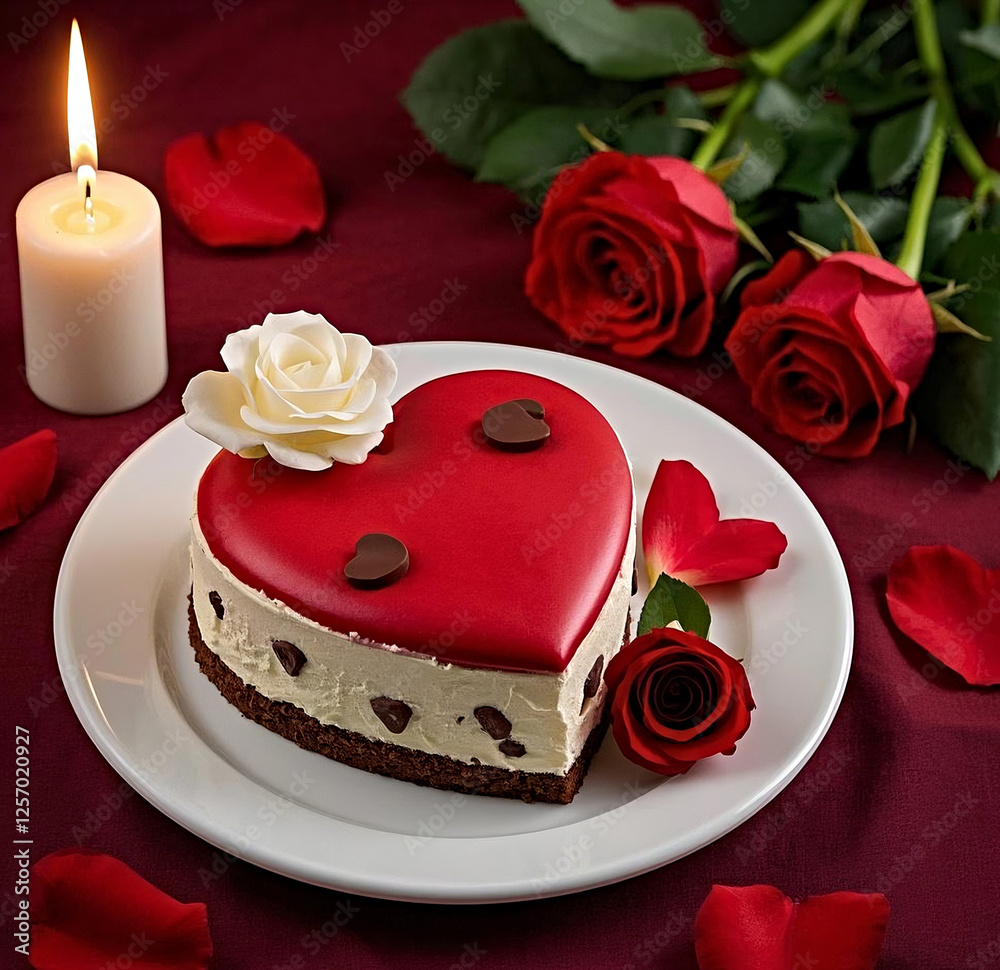 chocolate cake with rose chocolate cake with rose