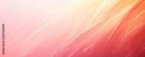 Pastel Peach Gradient Background with a Grainy Texture, Generative AI