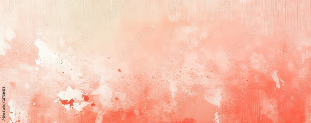 Fototapeta premium Pastel Peach Gradient Background with a Grainy Texture, Generative AI