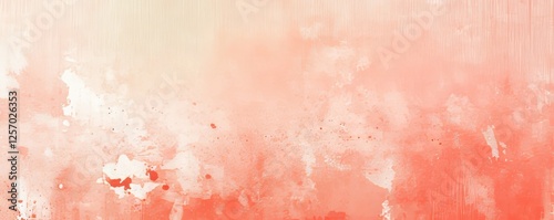 Pastel Peach Gradient Background with a Grainy Texture, Generative AI