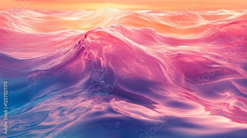 Clear Liquid Waves, Generative AI