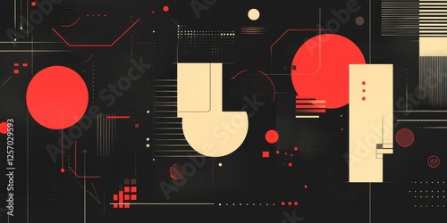 Dark Geometric Design, Generative AI