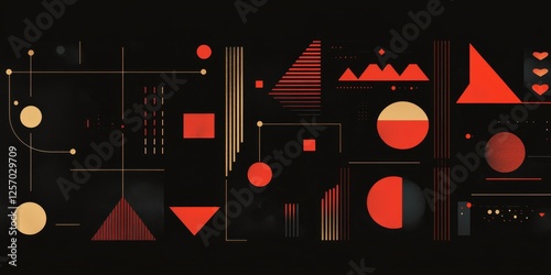 Dark Geometric Design, Generative AI