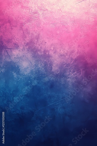 Warm Blue-Pink Gradient Background with a Grainy Texture, Generative AI