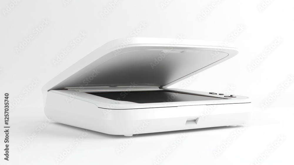Open Scanner, White, Studio Open Scanner, White, Studio