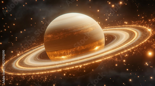 planet in space