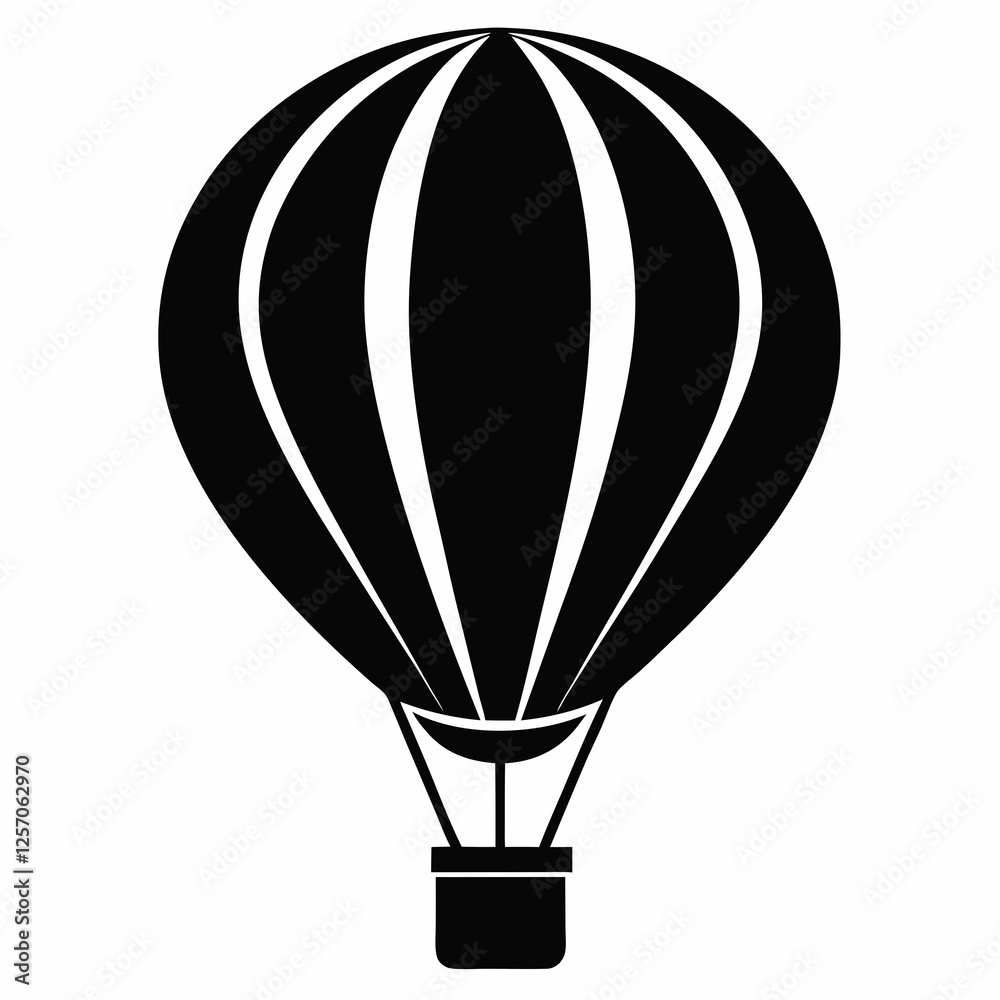 Obraz premium Minimalist Balloon Vector Design