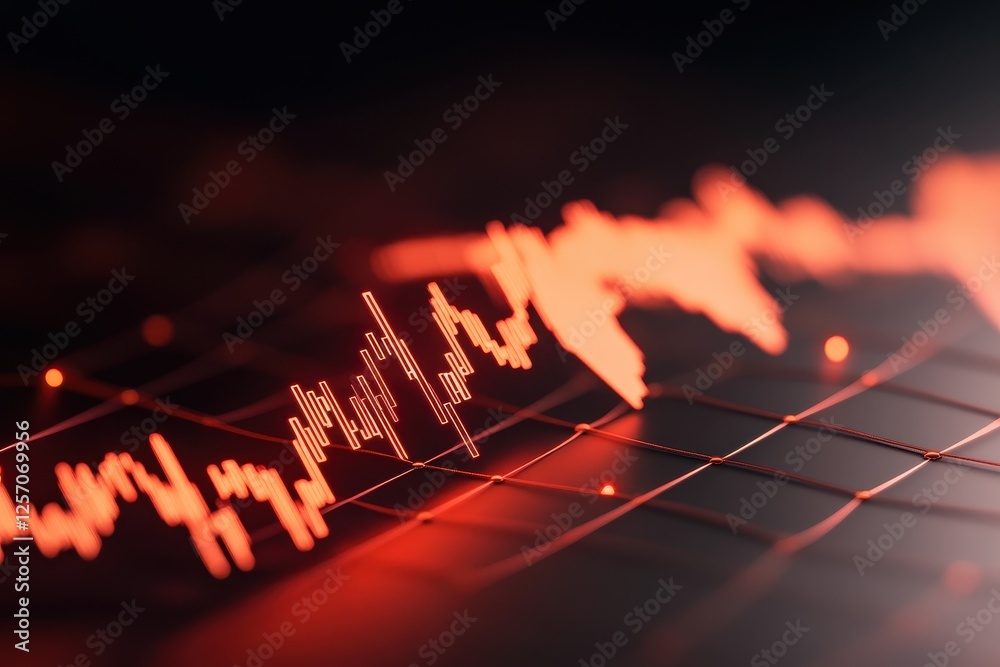 Fototapeta premium fire on the grill